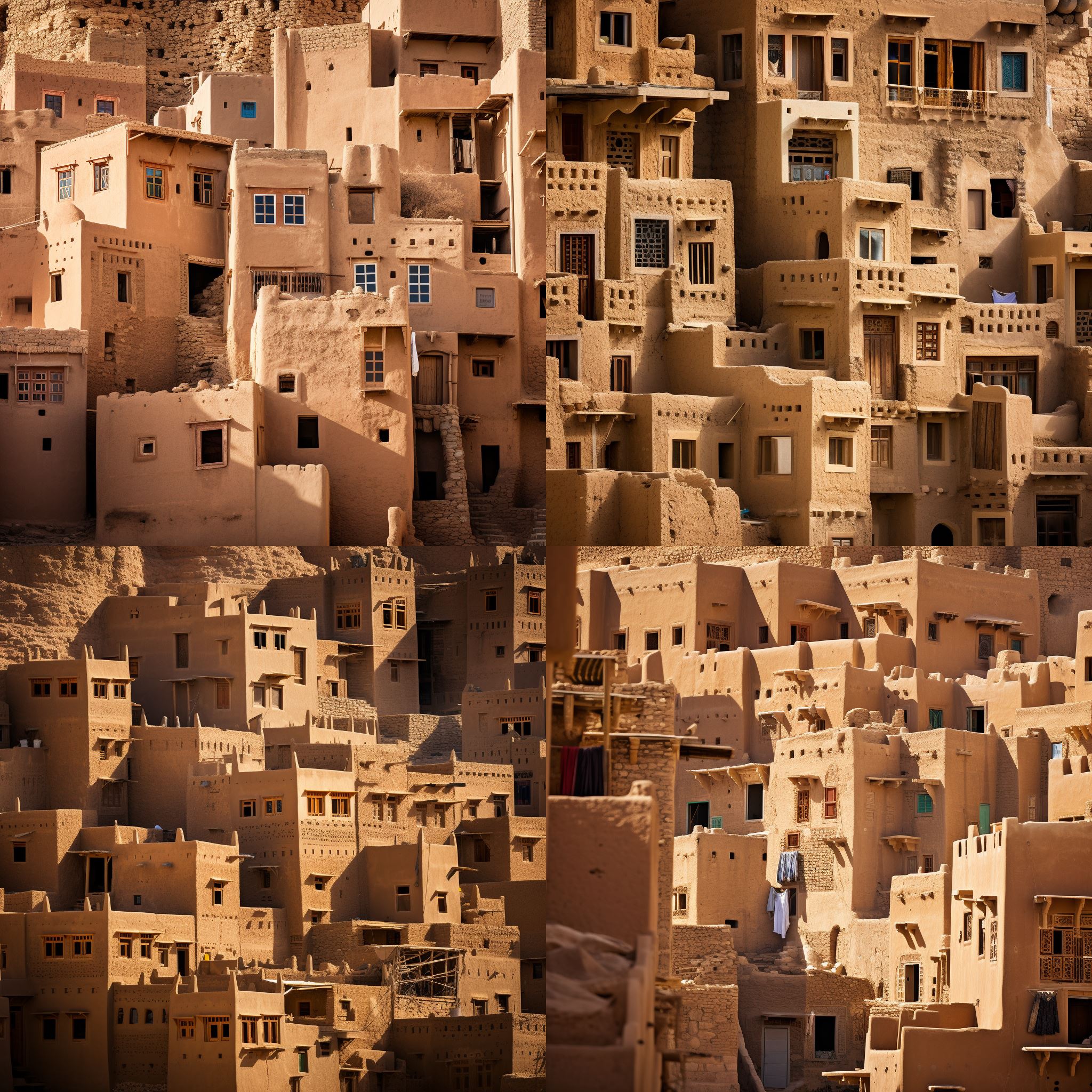 Maisons en brique crue de Shibam