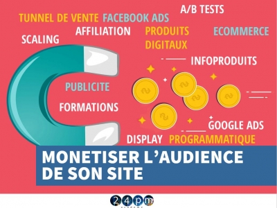 Monétiser l'audience d'un site web