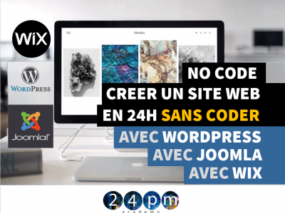 Créer un site web en 24h sans coder